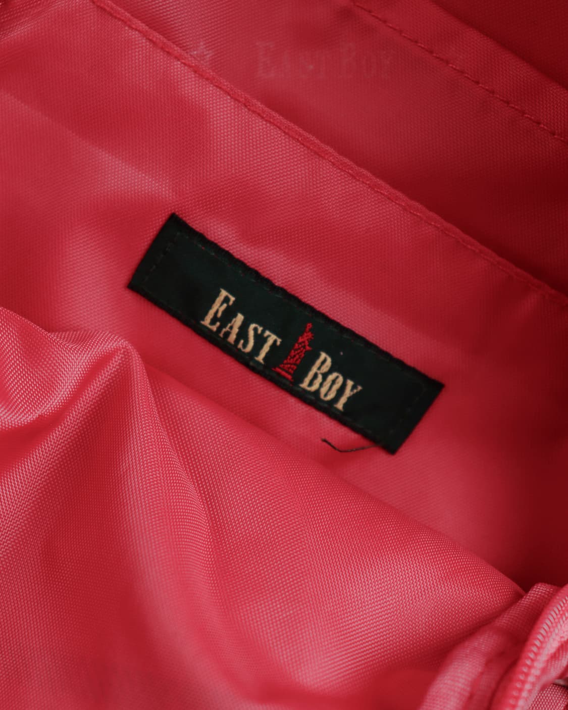 [EASTBOY] 하트 패치 핑크 체크패턴 데이팩  상품이미지7