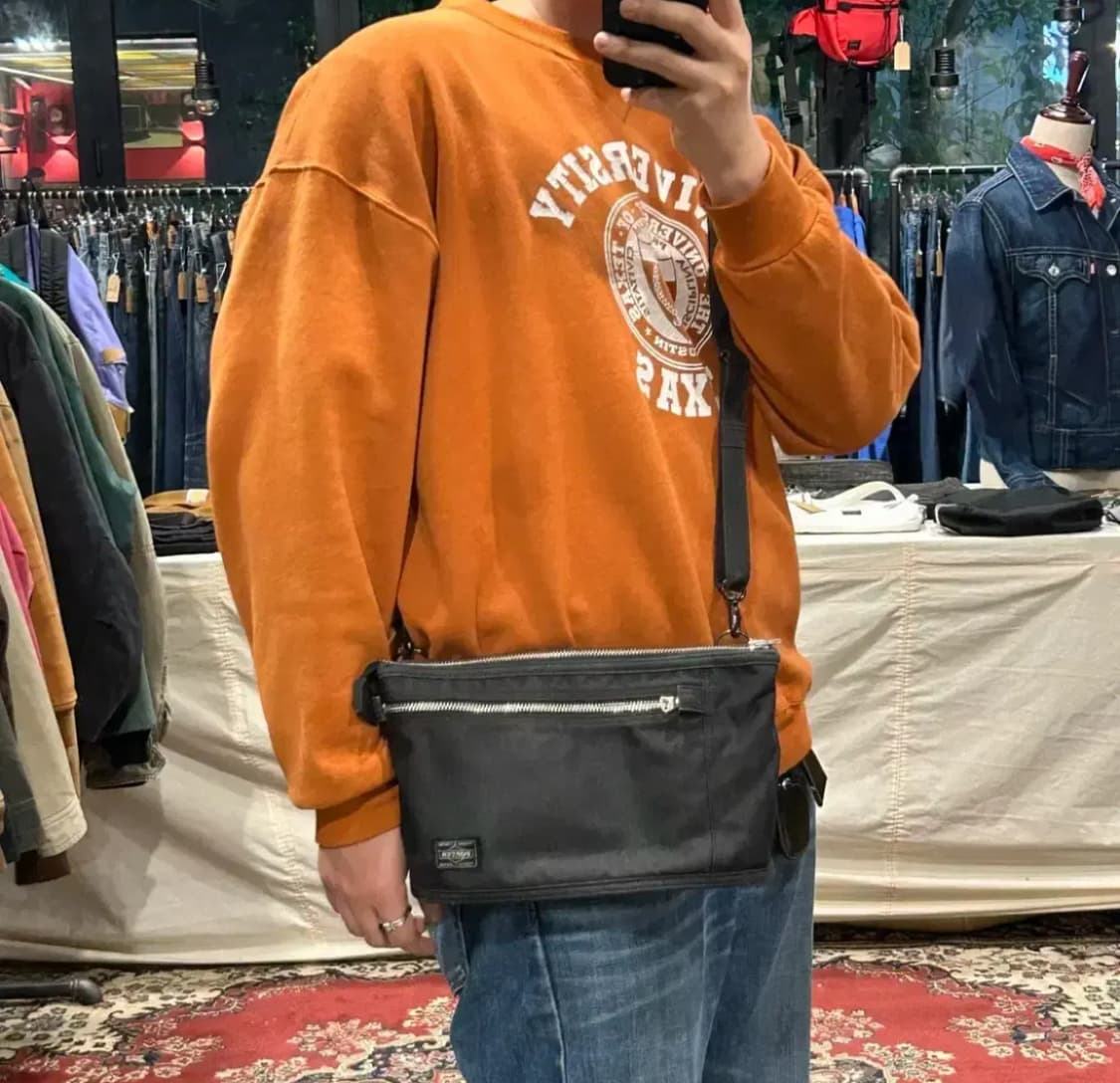 요시다 포터 스모키 데님 크로스백 숄더백 P57 상품이미지9