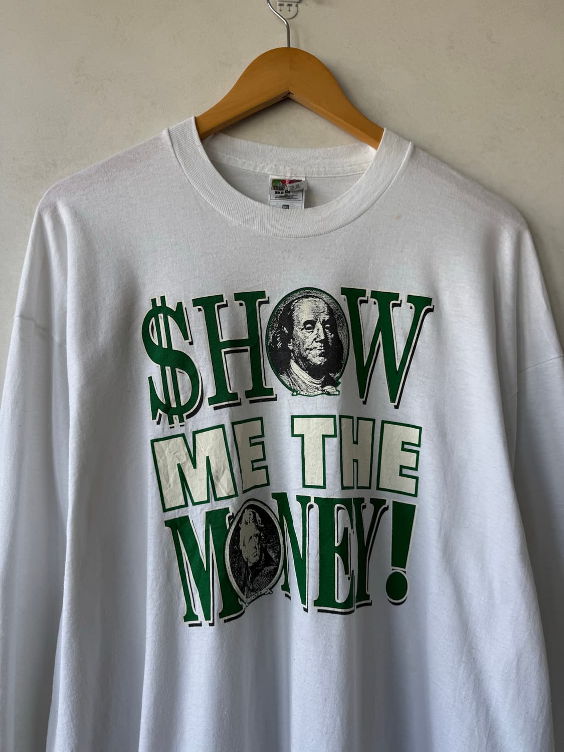 90s Show me the money 롱슬리브 티셔츠 상품이미지2