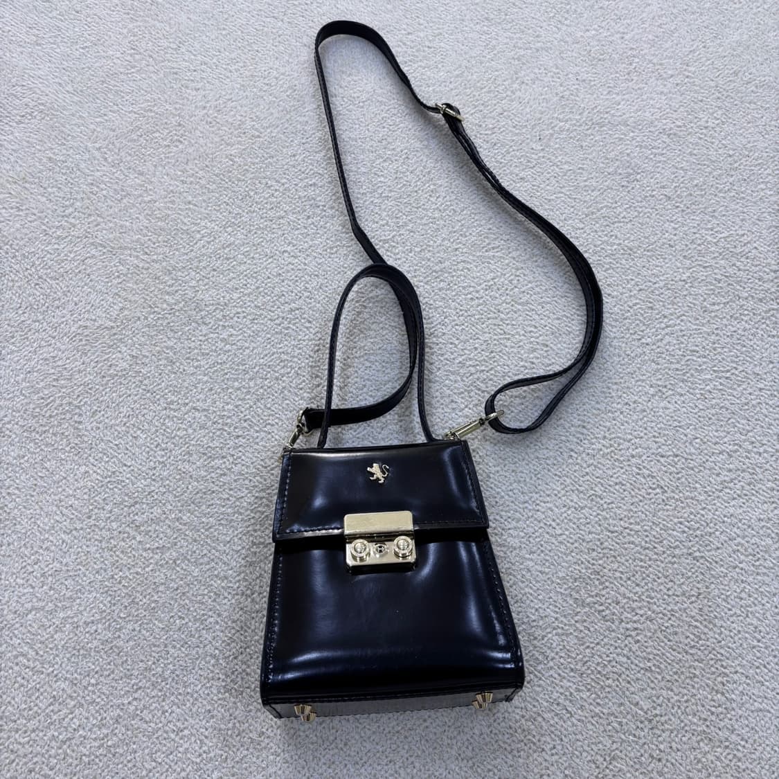 F 프라테시 천연 가죽 숄더백 0415E 상품이미지1