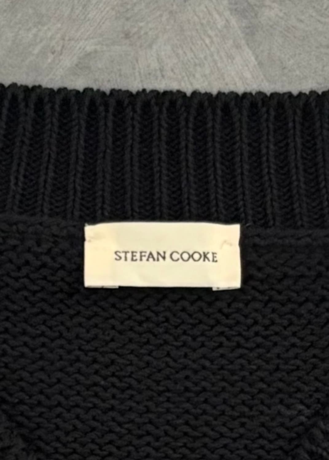 Stefan Cooke 스텐판쿡 댄싱레이디 턴업 니트 상품이미지7