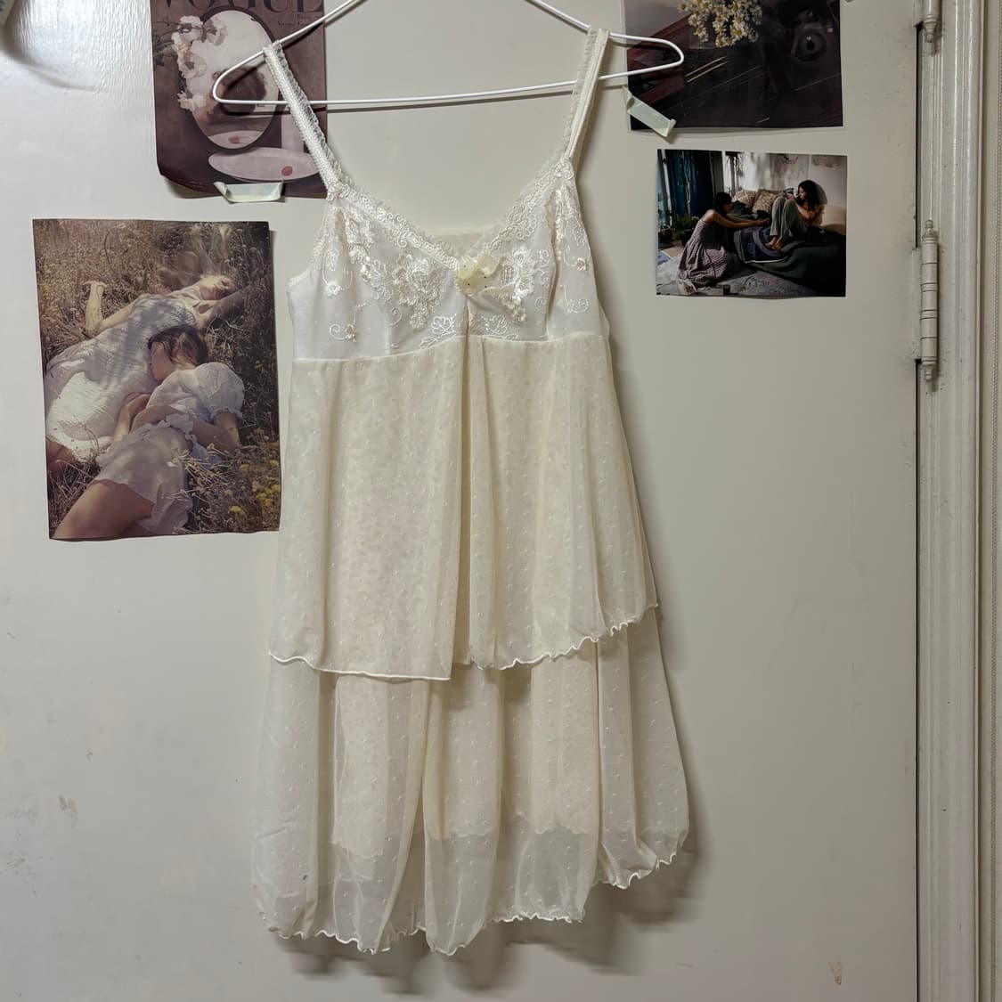 빈티지 아이보리 슬리브리스 상품이미지1