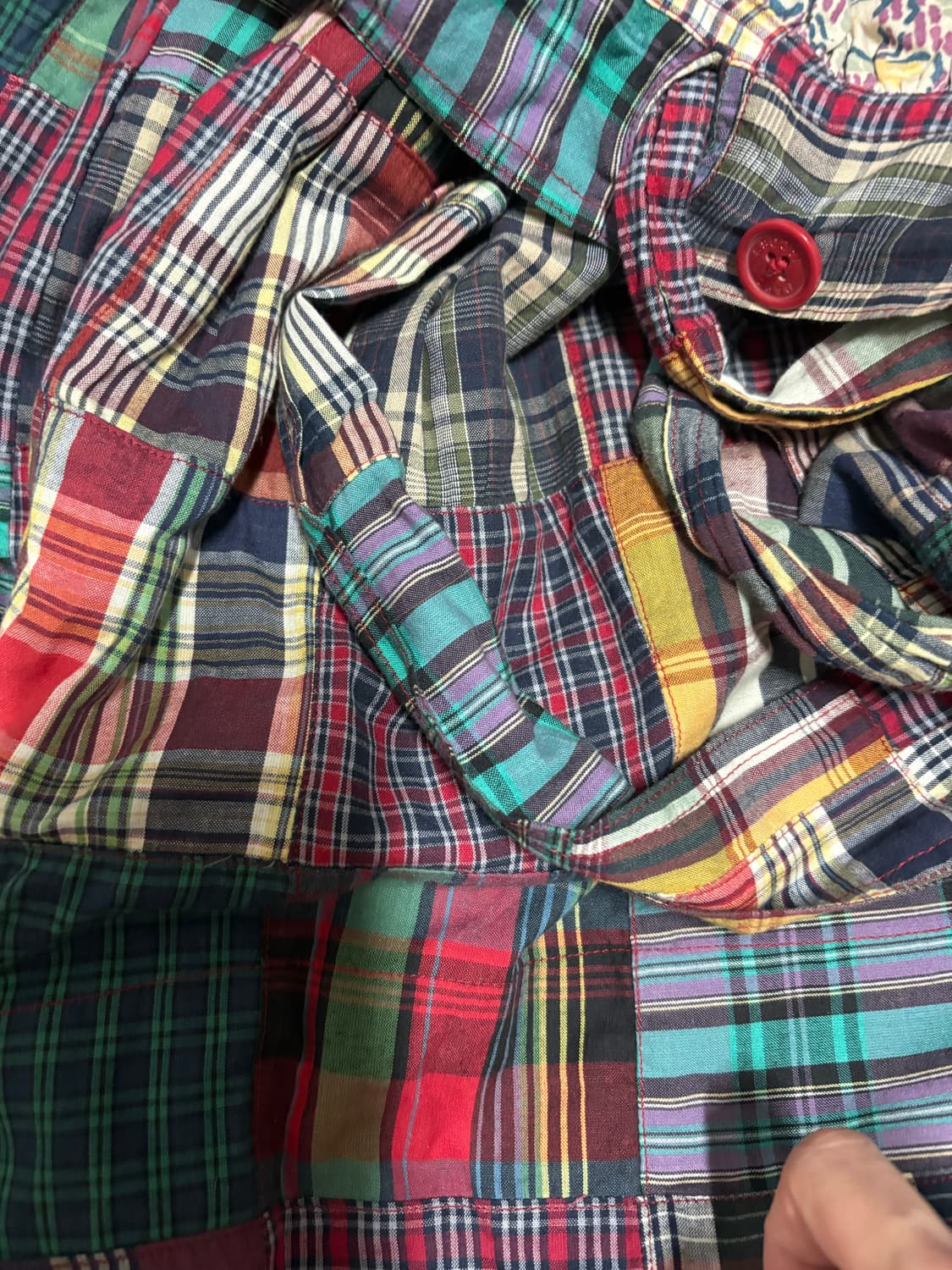 마크제이콥스 패치워크 체크 스커트 상품이미지6