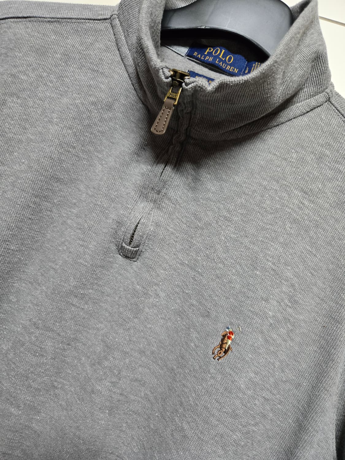 폴로 랄프로렌  남성 오버핏 반집업 상품이미지1