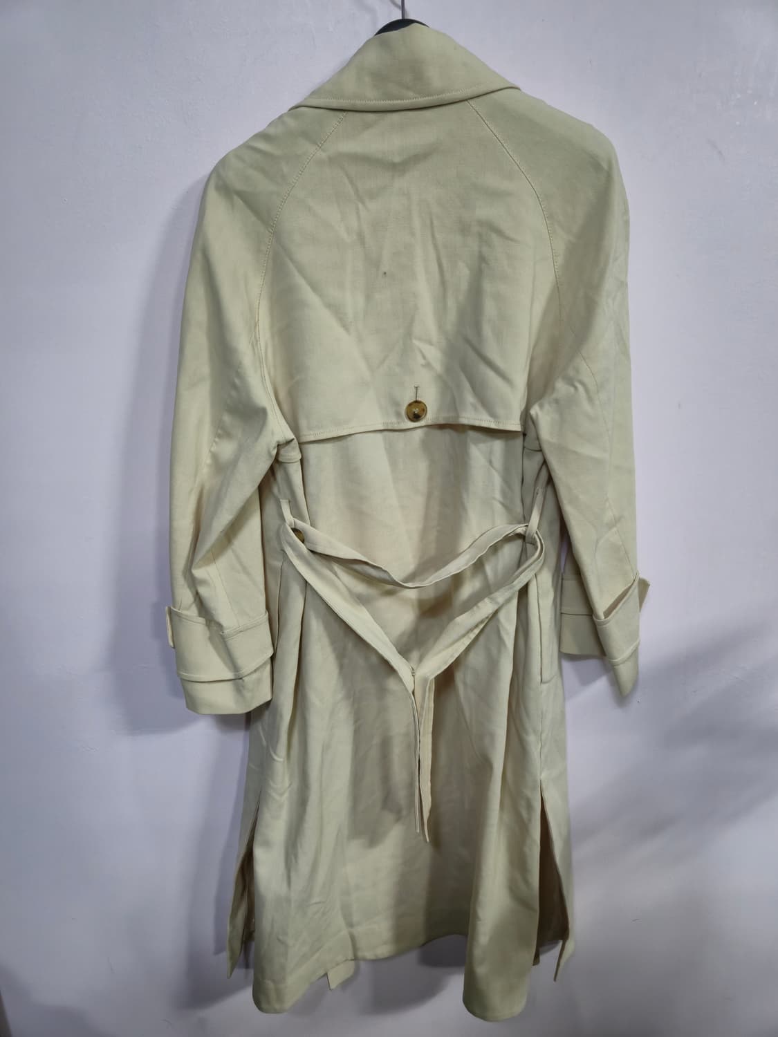 DEWL 더블 버튼 트렌치 코트 베이지 상품이미지3