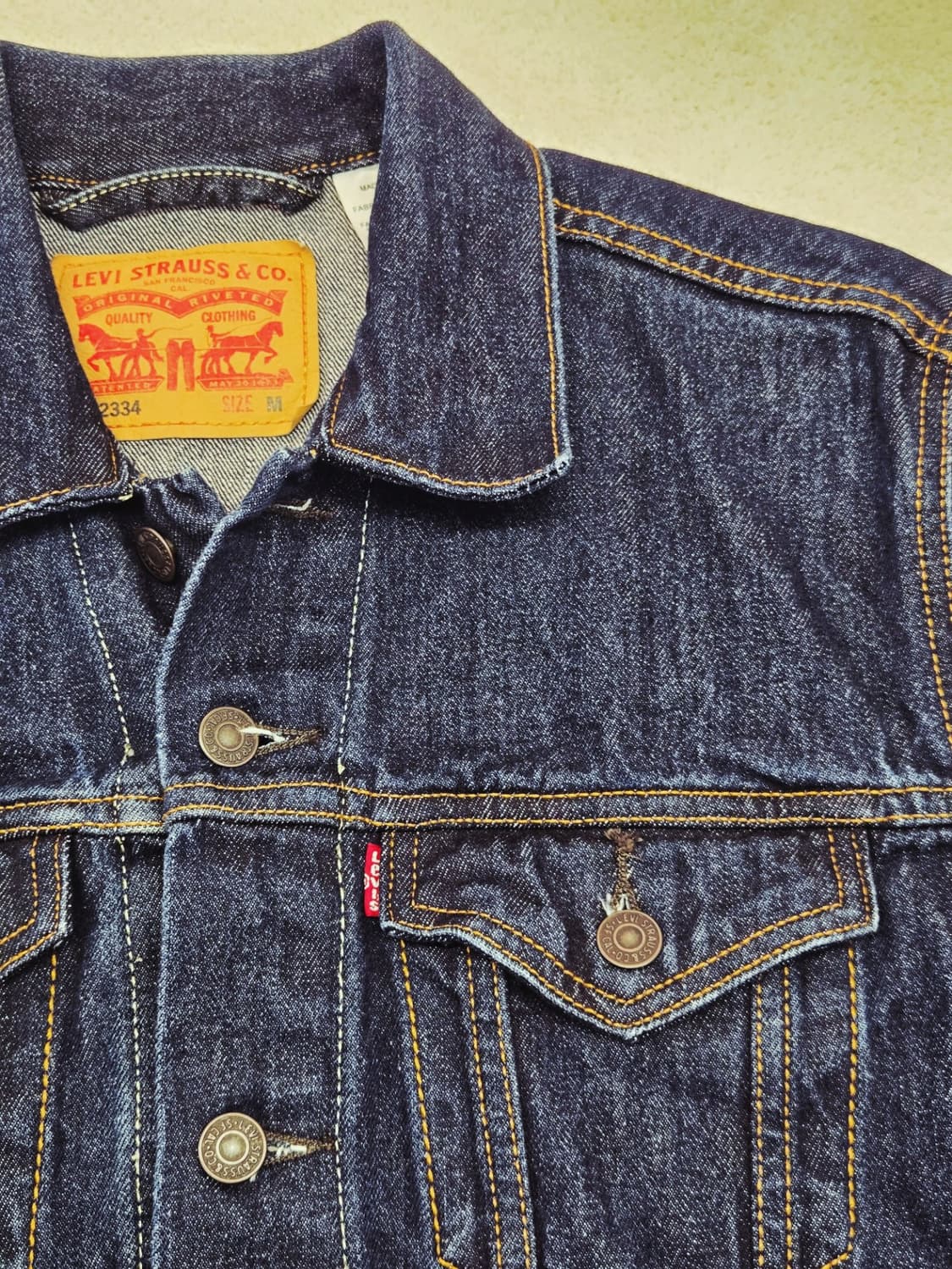 리바이스 청자켓 M 상품이미지2