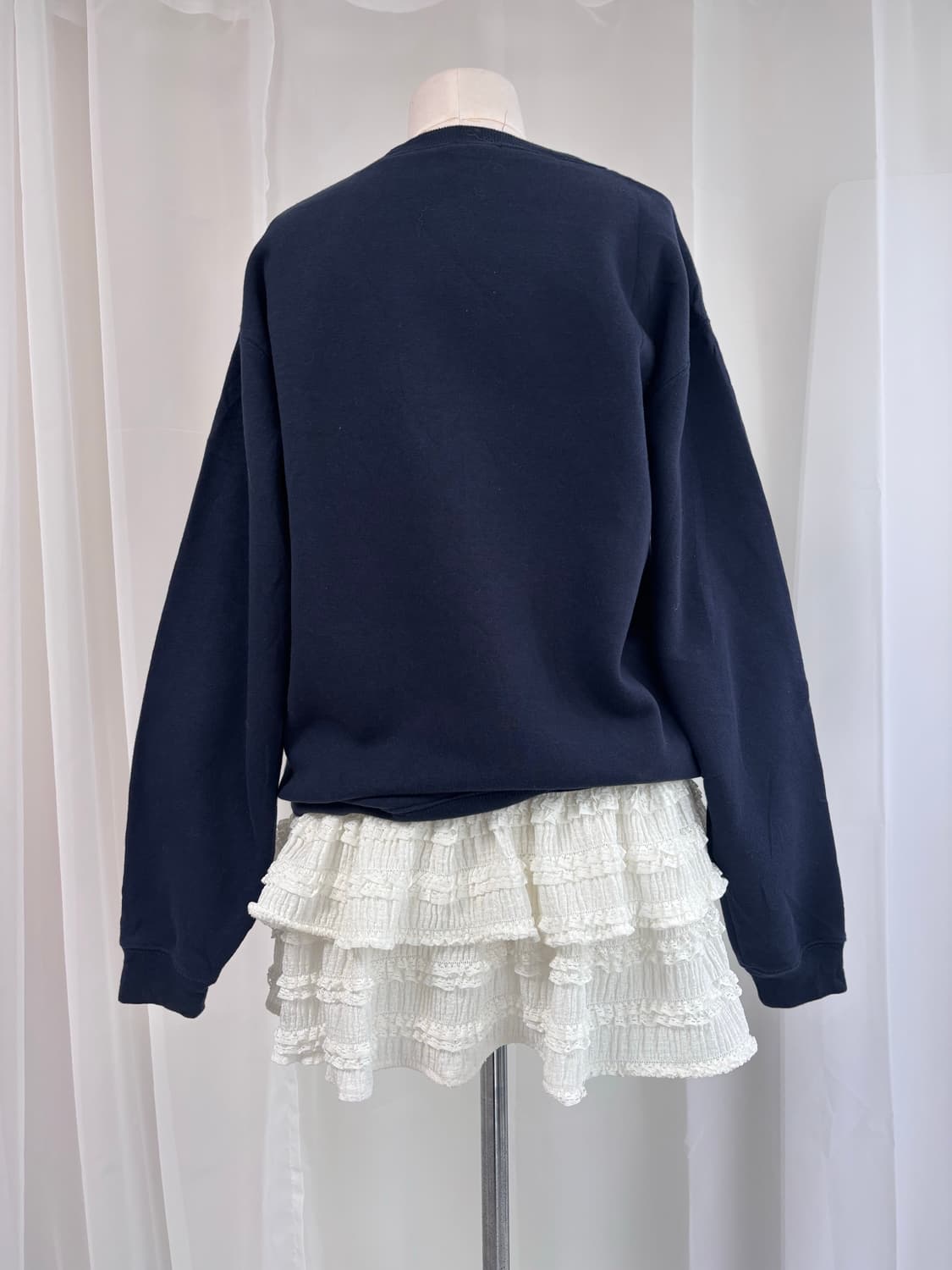 THRASHER 베이직 네이비 기모 맨투맨 상품이미지9