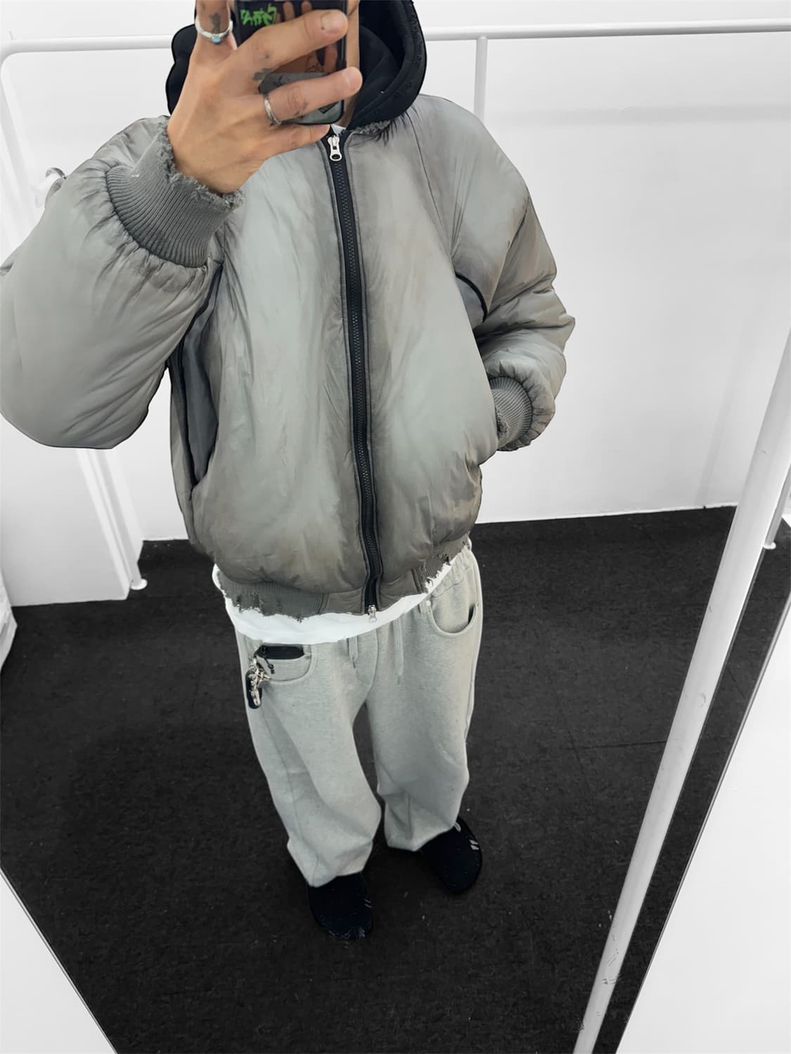 빈티지 라이트 패딩 상품이미지10