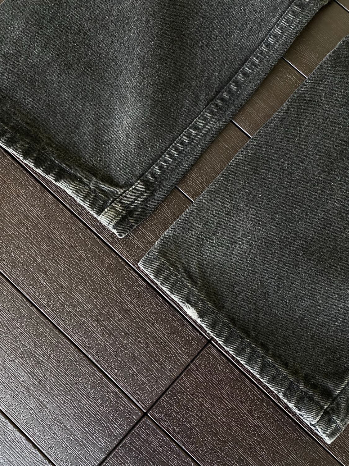 (38x30) 90s 리바이스 505 오렌지탭 흑청 블랙 상품이미지6