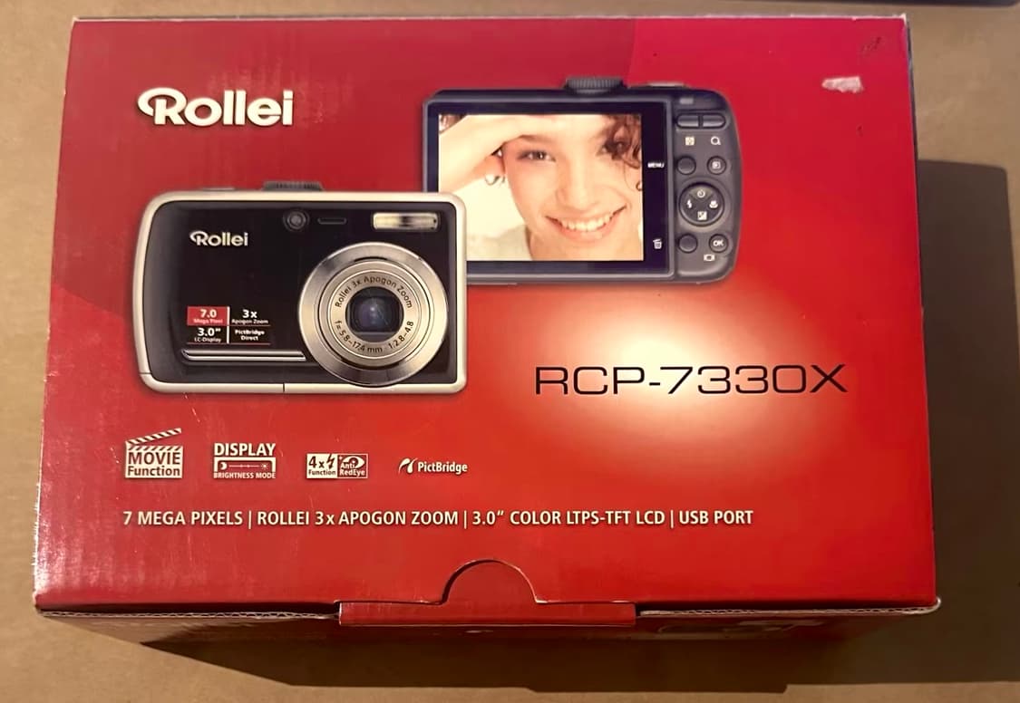 Rollei RCP-7330X 롤라이 빈티지 디지털카메라 디카 상품이미지10