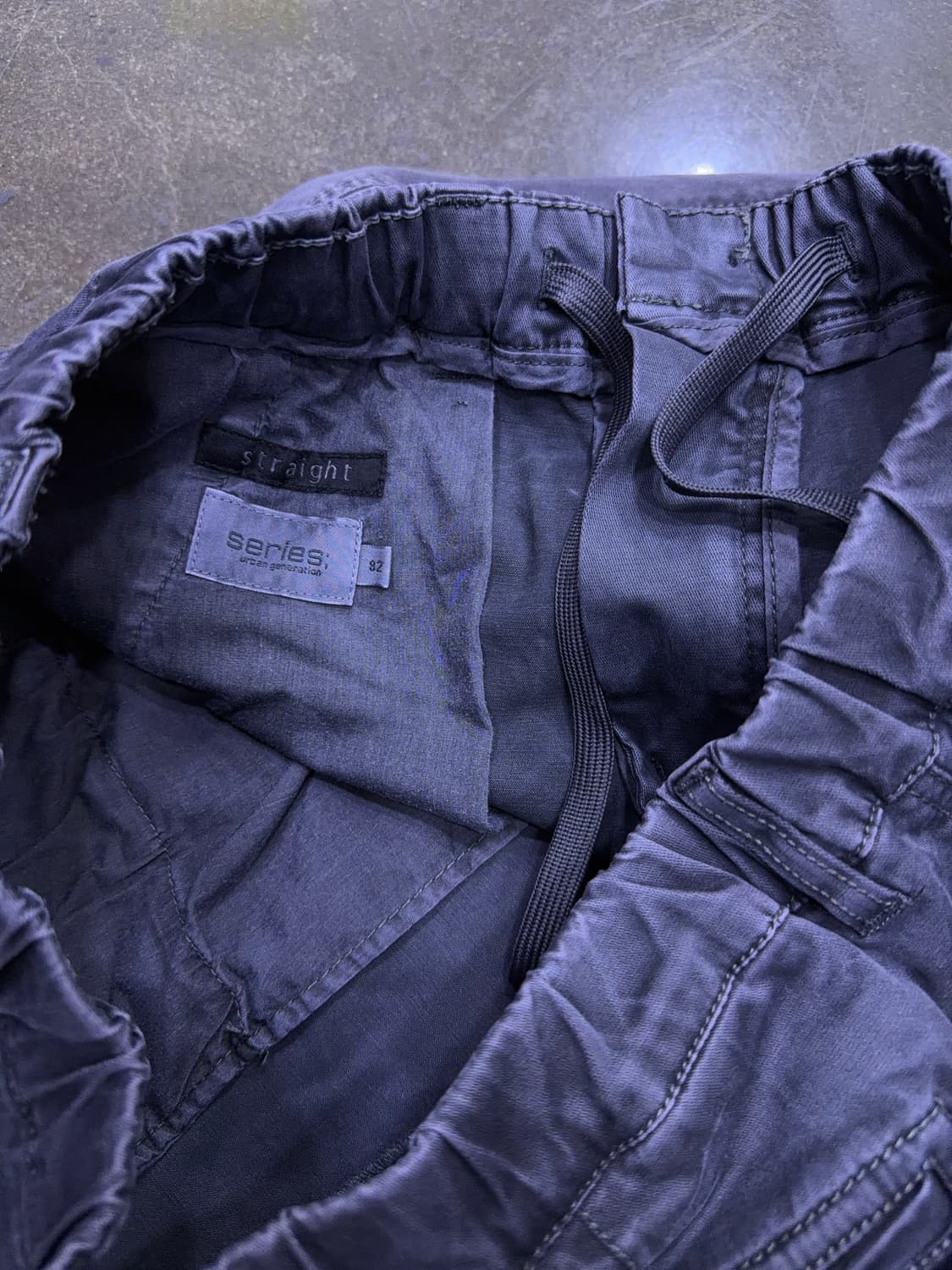 시리즈 면텐셜 다잉 스트레이트 팬츠 차콜 32 상품이미지9