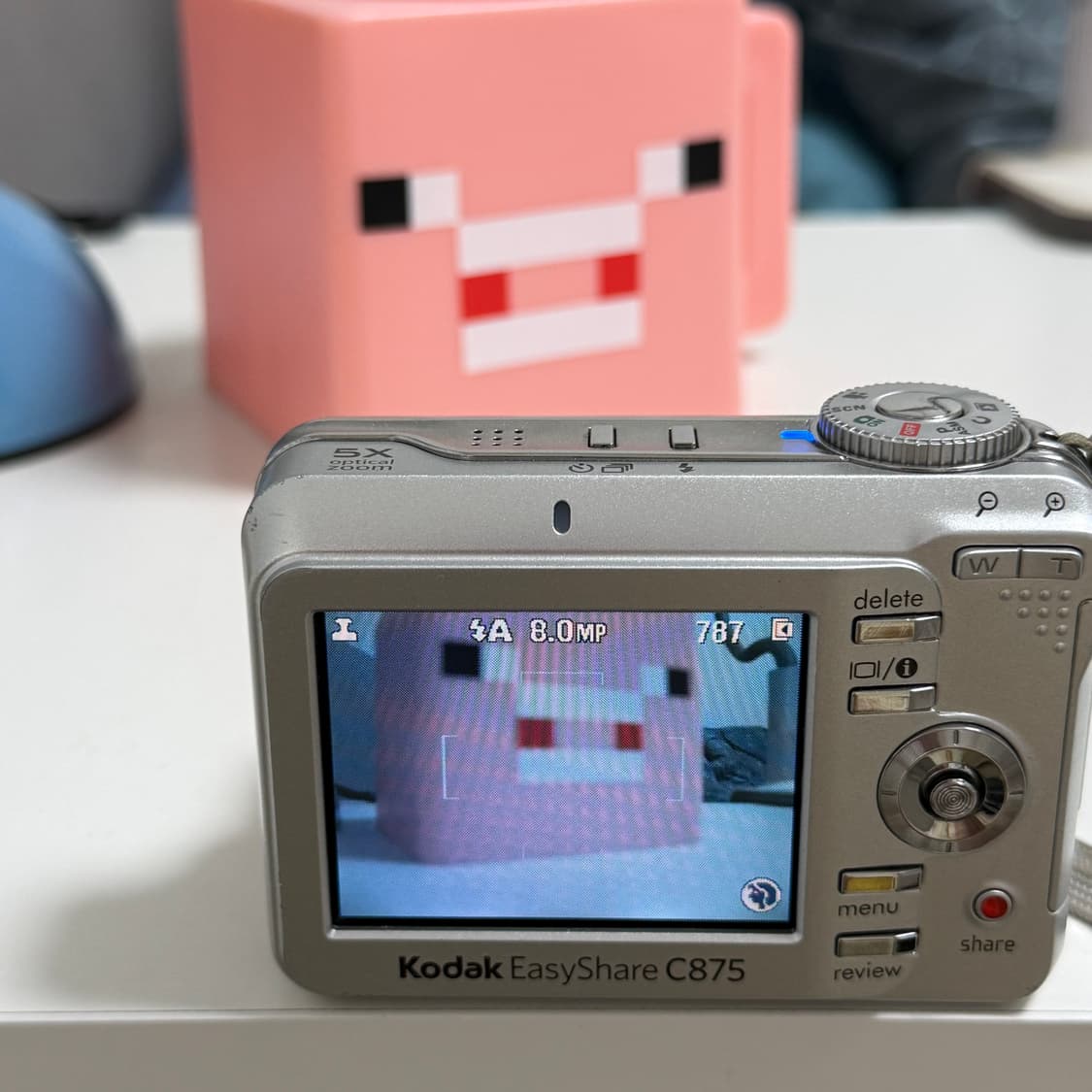 (작례o, 충전지포함)코닥 이지쉐어 c875 디카 빈티지 카메라 상품이미지7