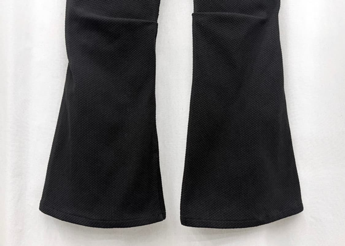 코자부로 23SS 롱 3D 부츠컷 팬츠 사시코 블랙 상품이미지4