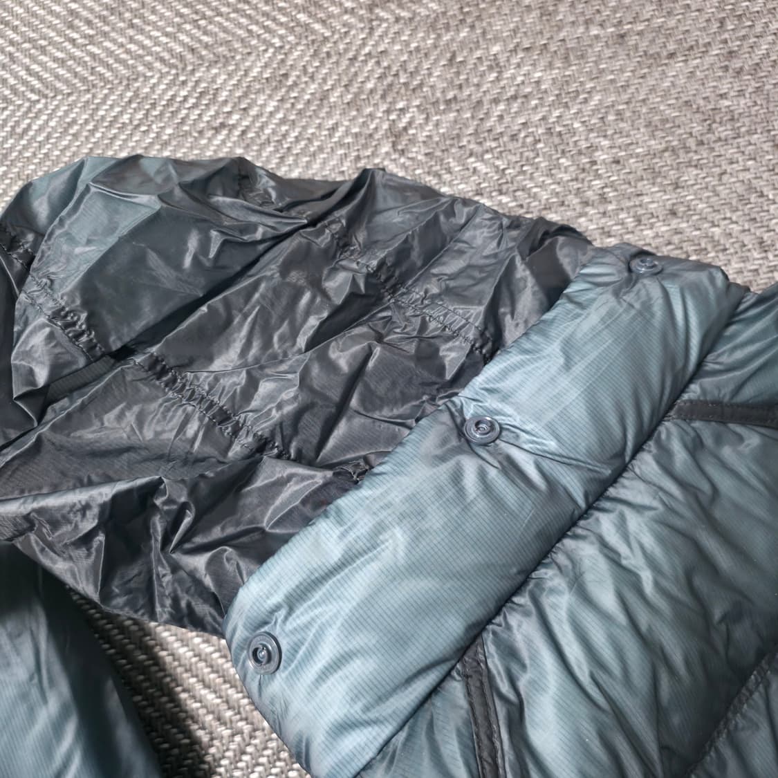 코오롱 경량 인후드 다운패딩 110 상품이미지6