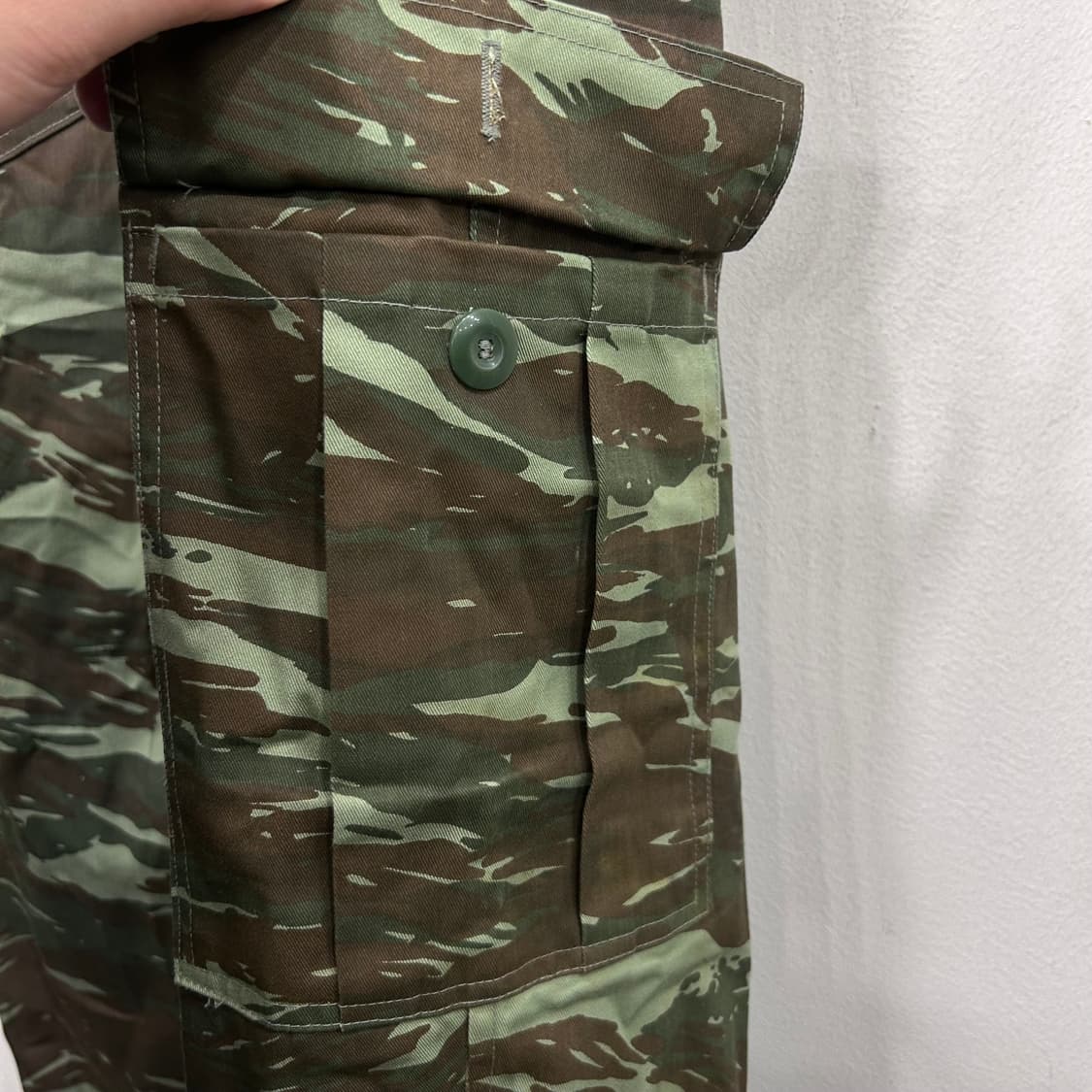 그리스군 리자드 밀리터리 카고 트랙팬츠 상품이미지4