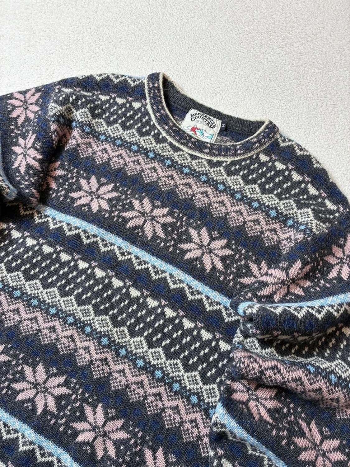 Mackenzie Country 90's 스웨터 니트 PN7713 상품이미지2