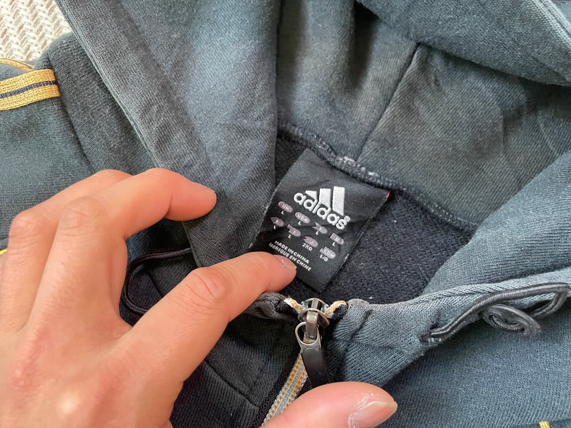 00s 아디다스 프로페셔널 골드 후드집업  J03452 상품이미지7