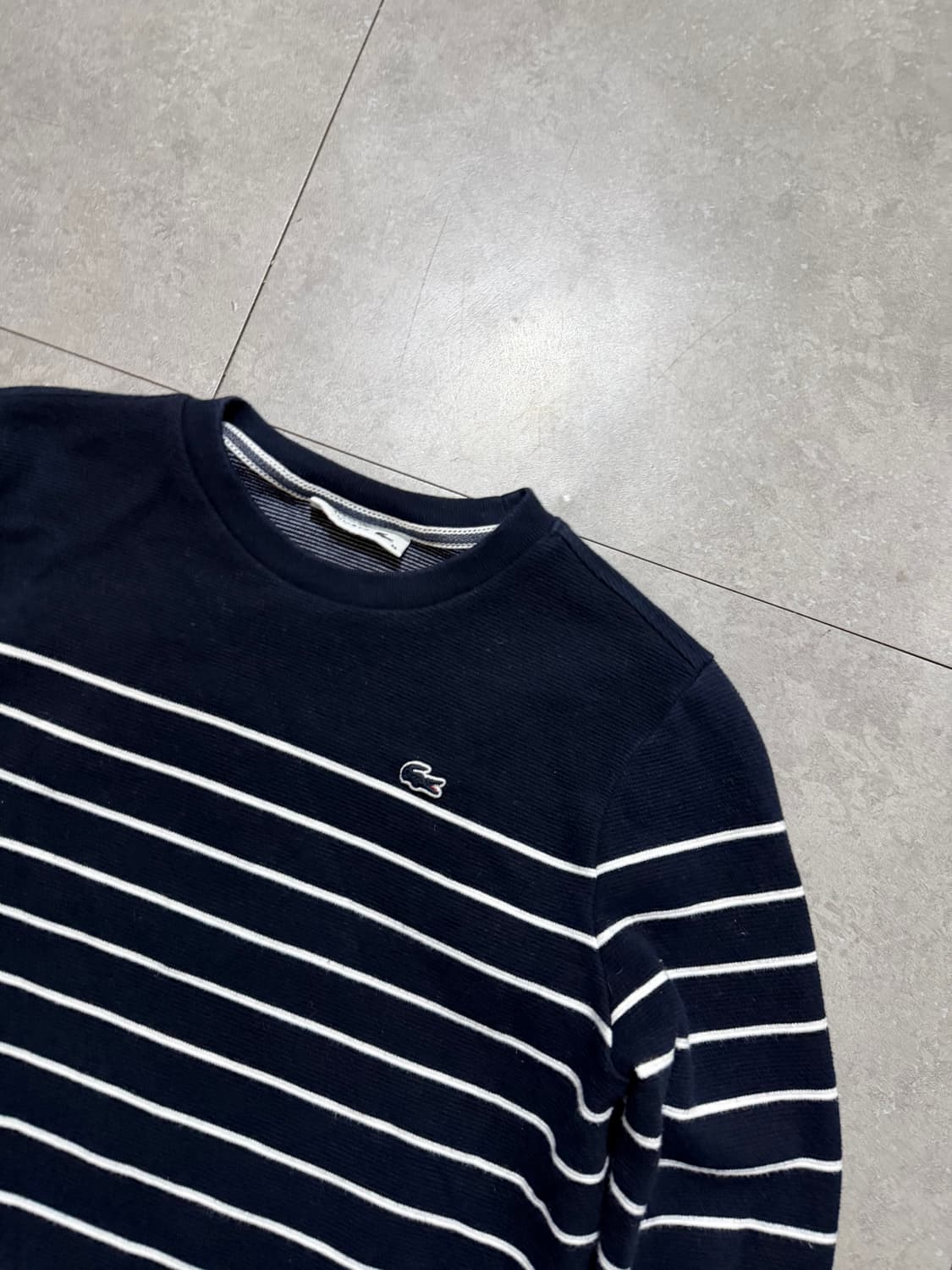 캘빈클라인 빈티지 코튼 스트라이프  롱슬리브 티셔츠95size   상품이미지4