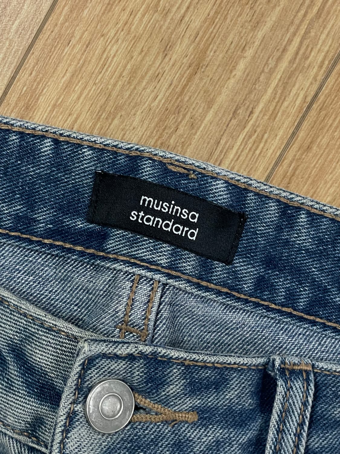 무신사 스탠다드 라이트 인디고 34 상품이미지2