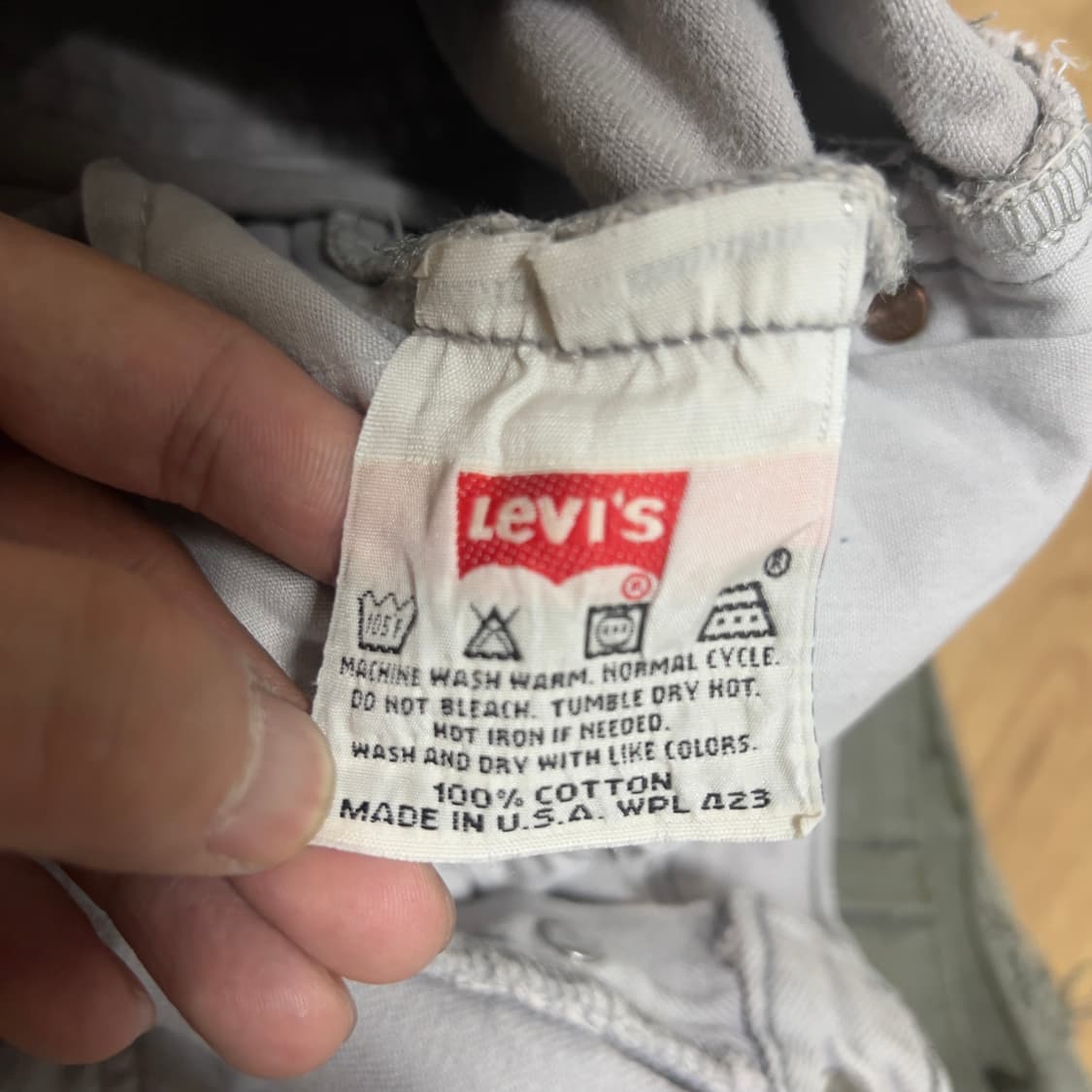 90s USA Levis 리바이스 501 데님팬츠 상품이미지7