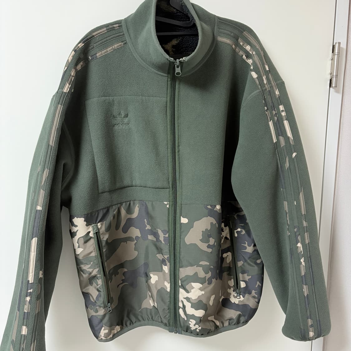 아디다스 카모 리버시블 플리스 후리스 자켓 상품이미지2