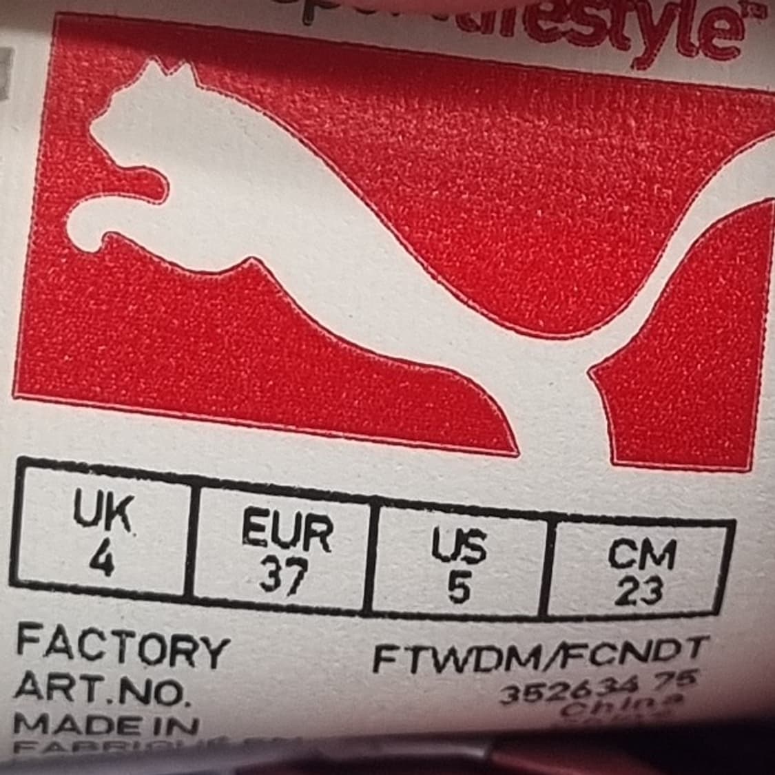 oo 푸마 스웨이드 여성스니커즈230  상품이미지6