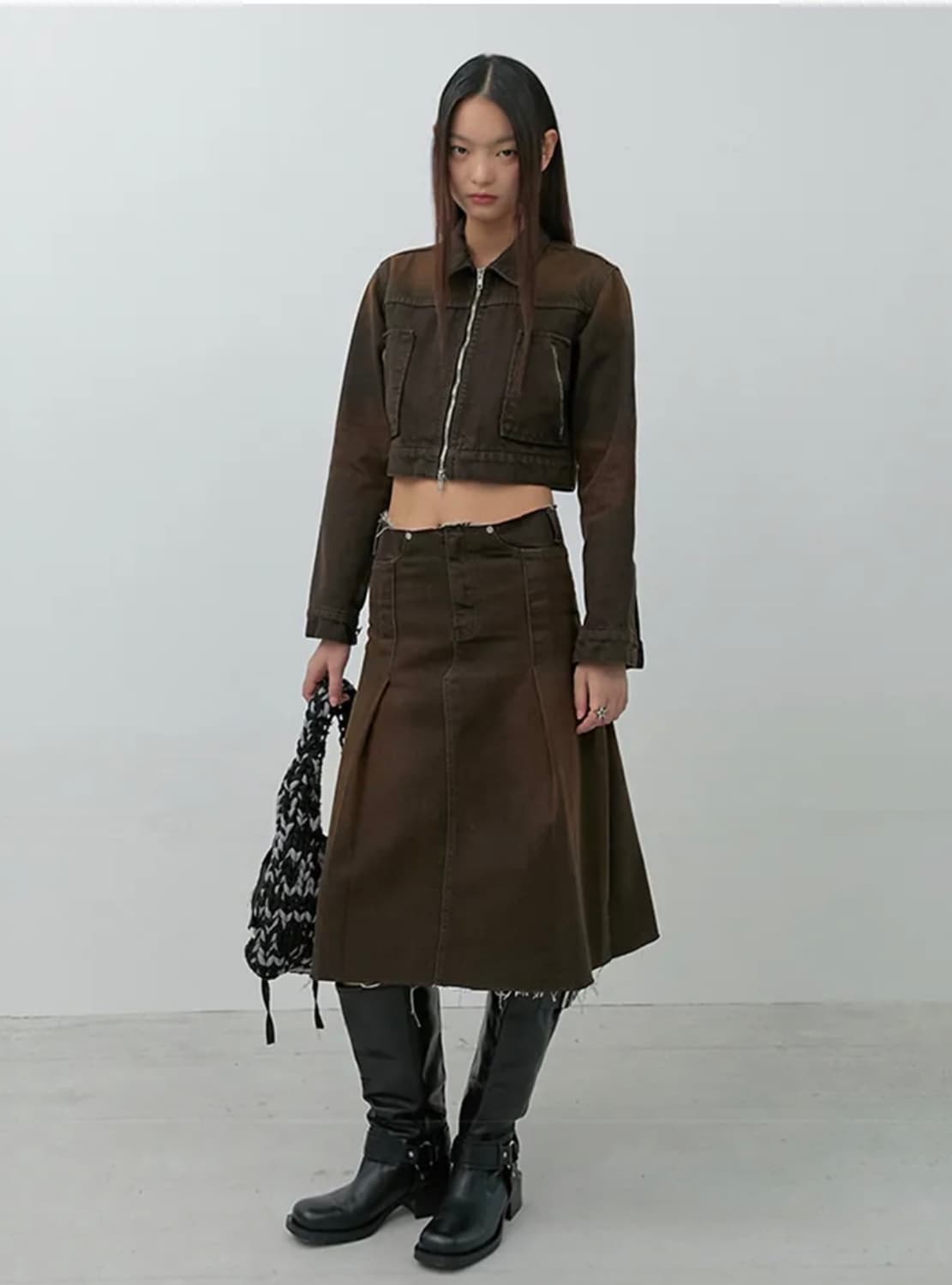 Saysra 데님셋업 상품이미지2