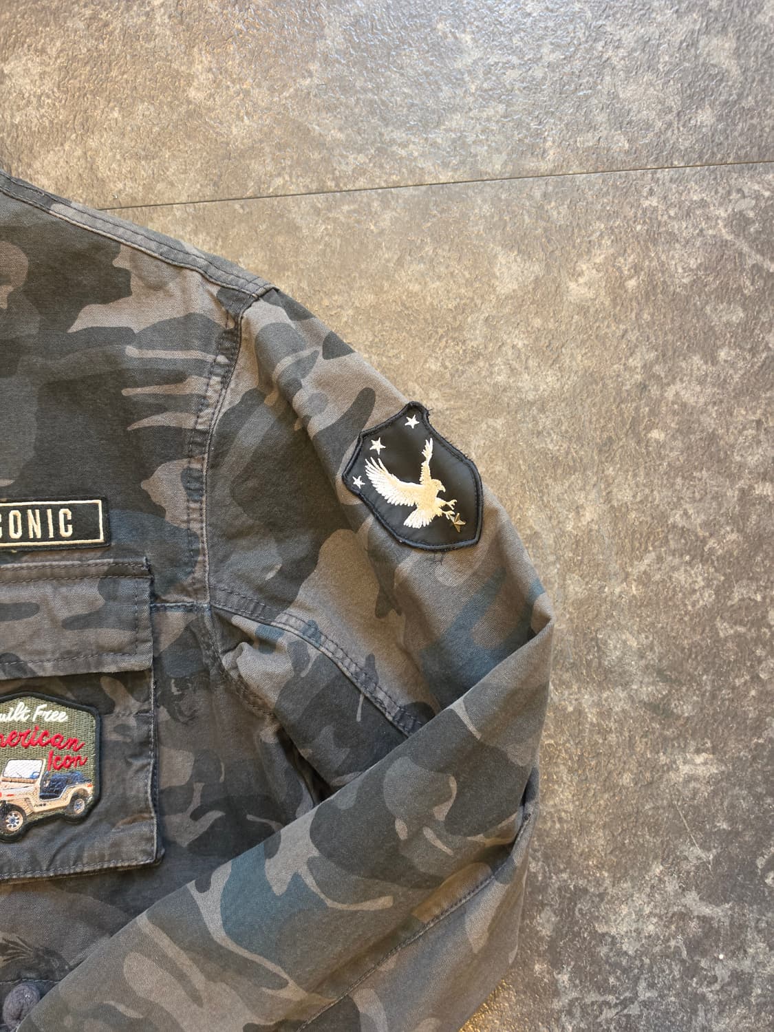 Jeep 카모 야상 자켓입니다 - 90사이즈 상품이미지3