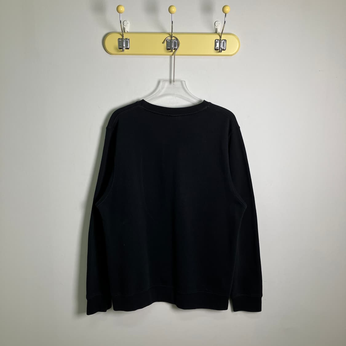 스투시 인터내셔널 크루넥 블랙 맨투맨 M 상품이미지2