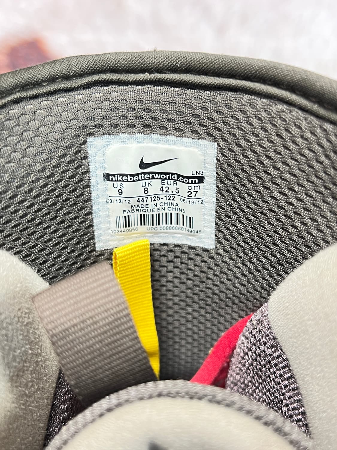 [270] 나이키 베이픈 보드부츠 화이트/블랙 42.5 상품이미지8