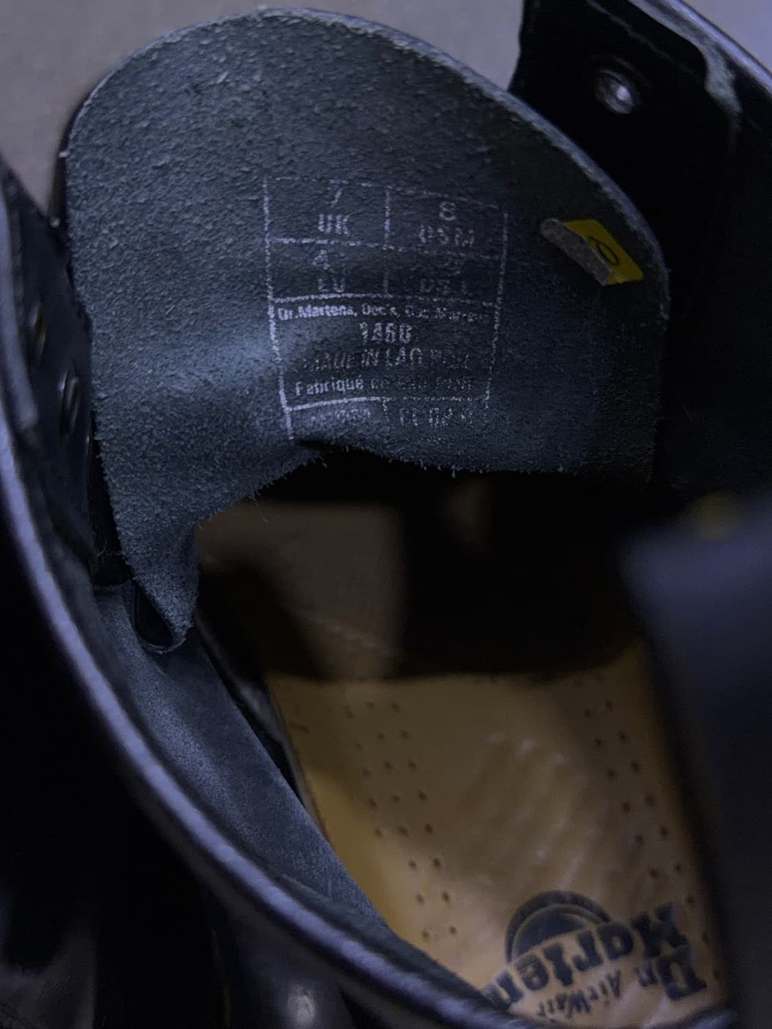 닥터마틴 1460 워커 부츠 8홀 블랙 260 상품이미지8