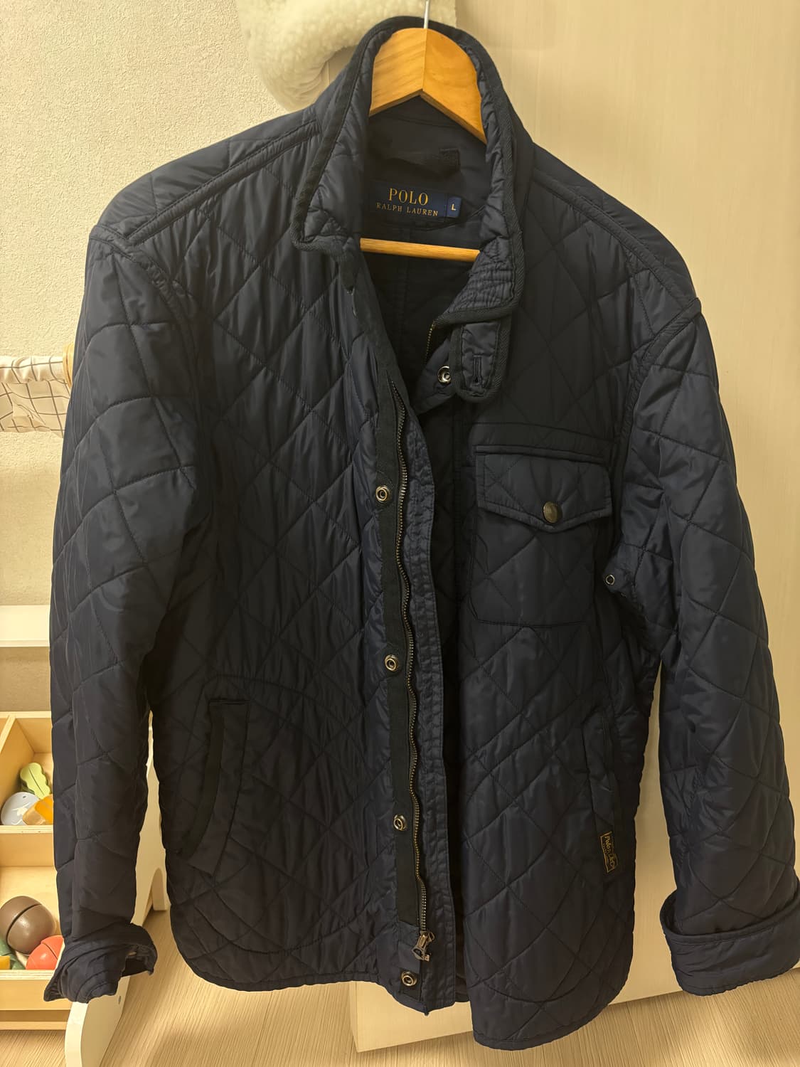 폴로 퀄팅 자켓 상품이미지1