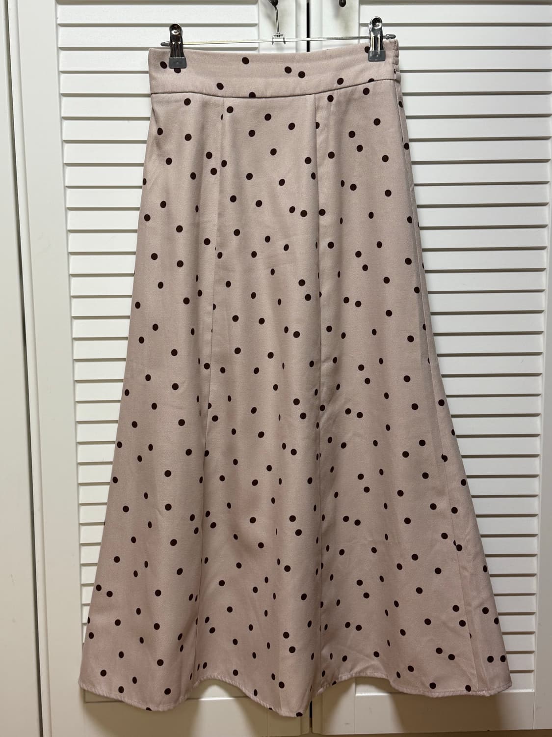 Japanese Vintage dots long skirt 상품이미지3