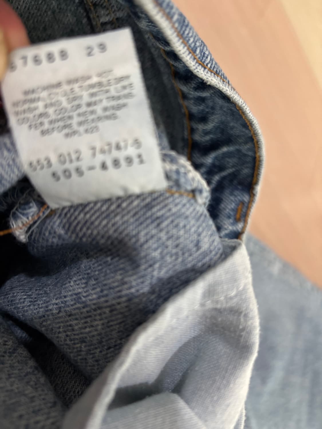 리바이스 505 90s USA 상품이미지5