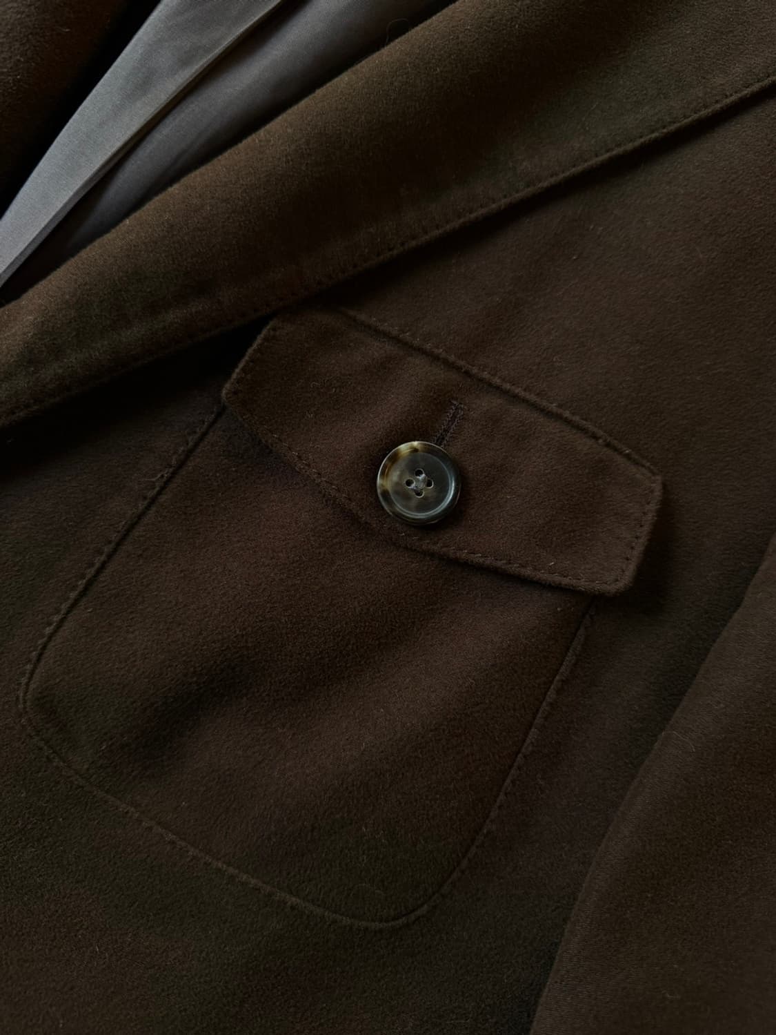 휴고보스 블랙라벨 몰스킨 헌팅 자켓 100 상품이미지8