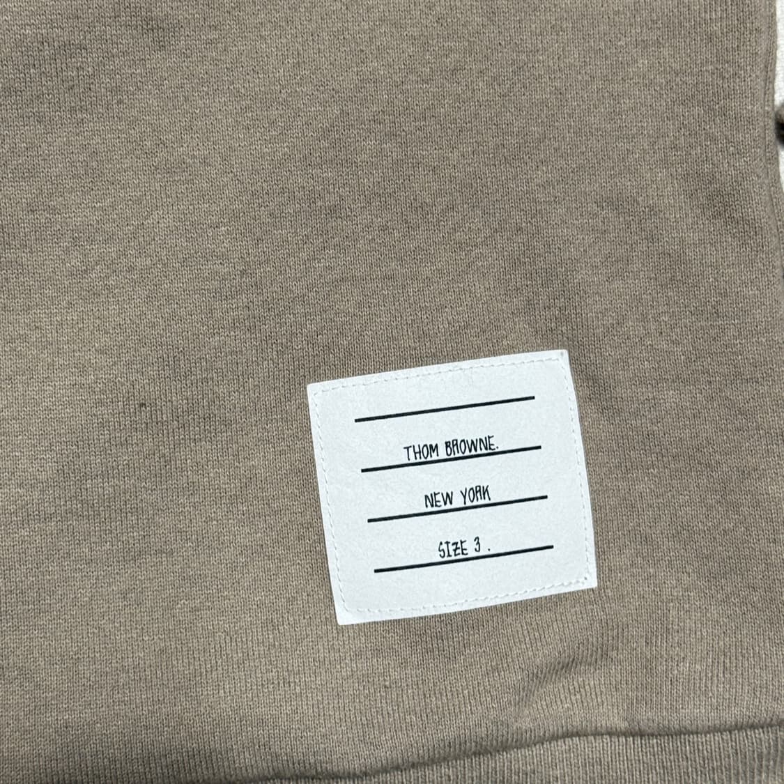 톰브라운 브라운 사선 맨투맨 상품이미지4