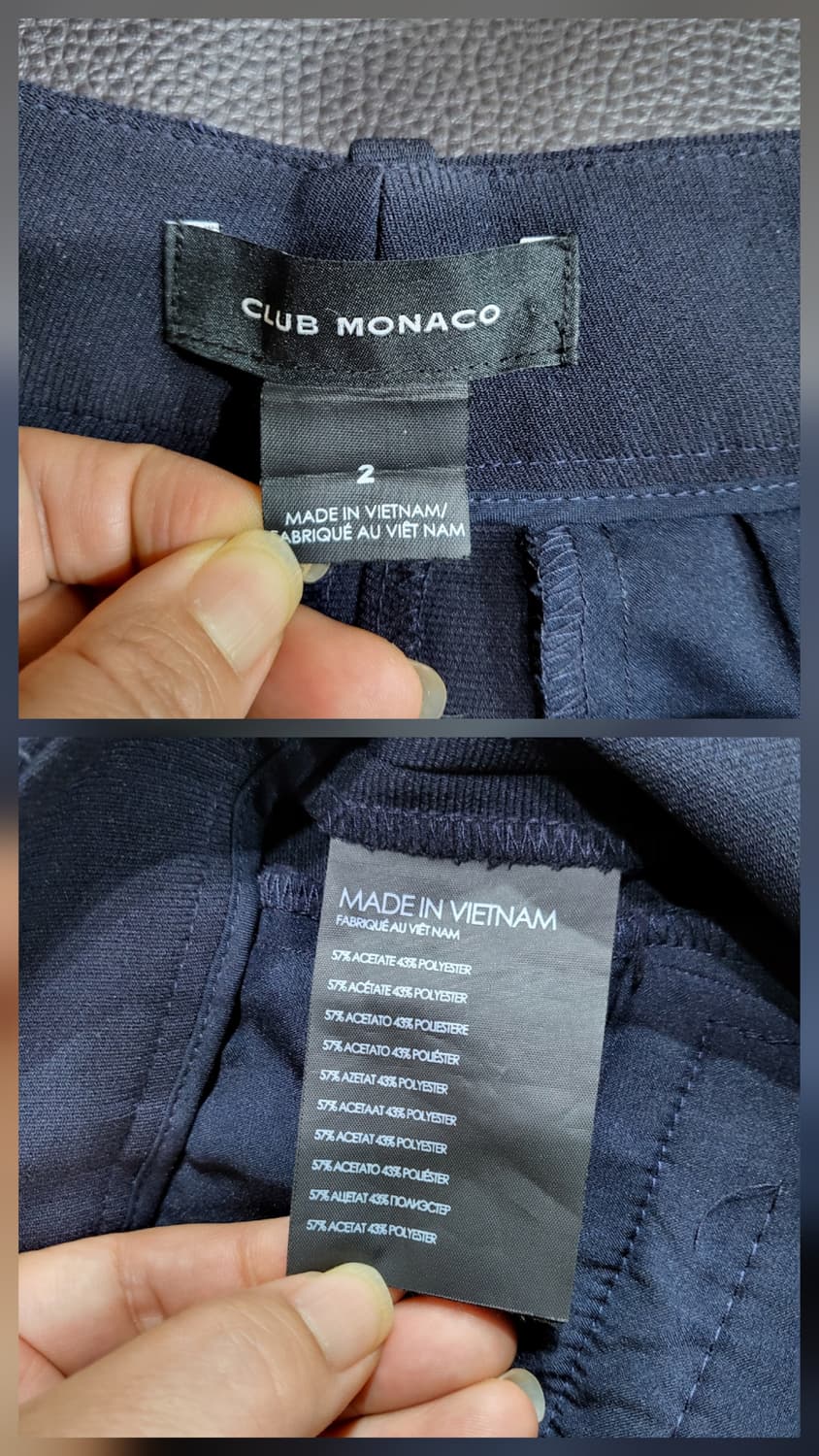 클럽모나코 벨트팬츠 상품이미지6