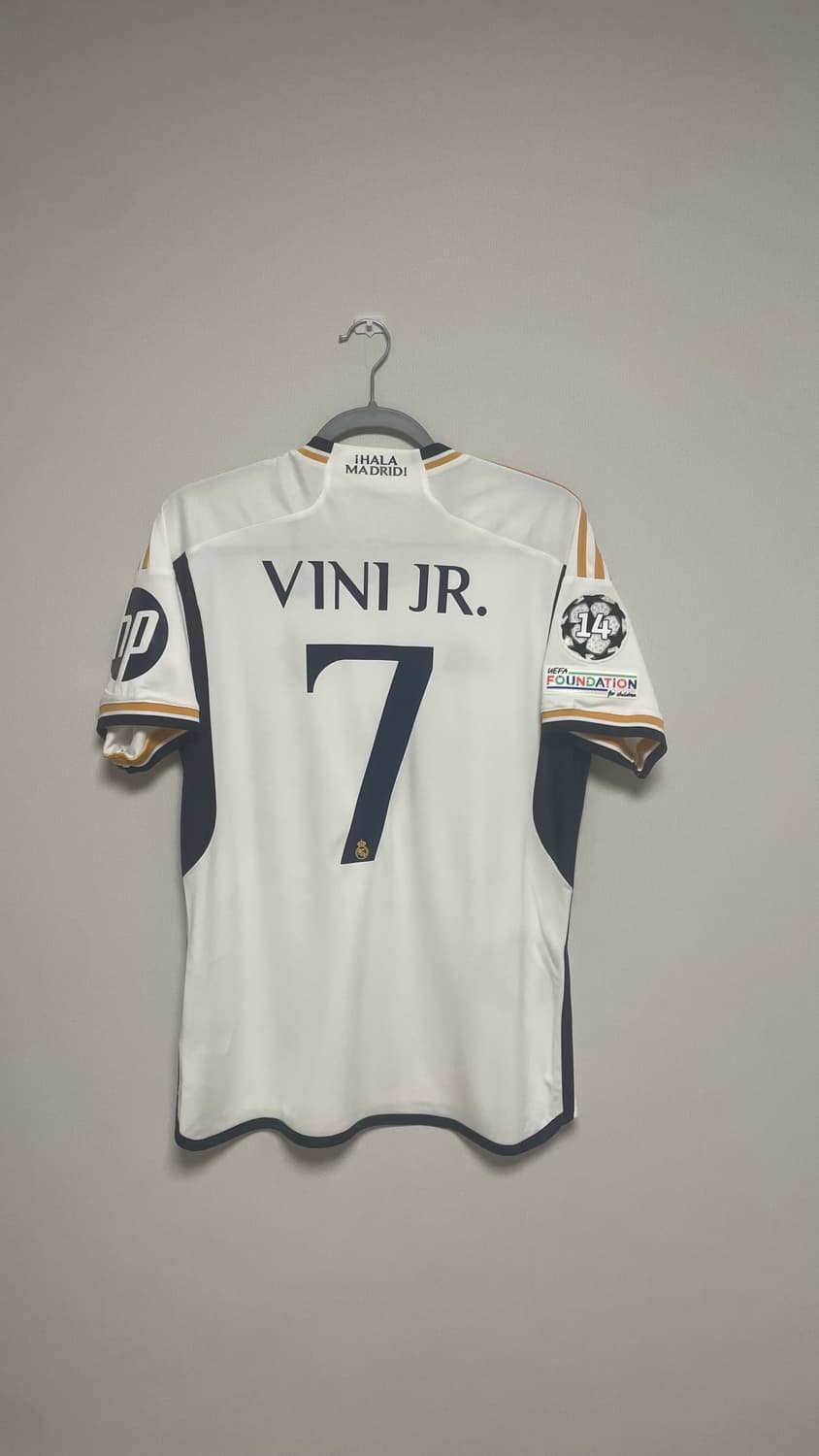 [택체 상품] 23-24 레알마드리드 비니시우스 유니폼 상품이미지2
