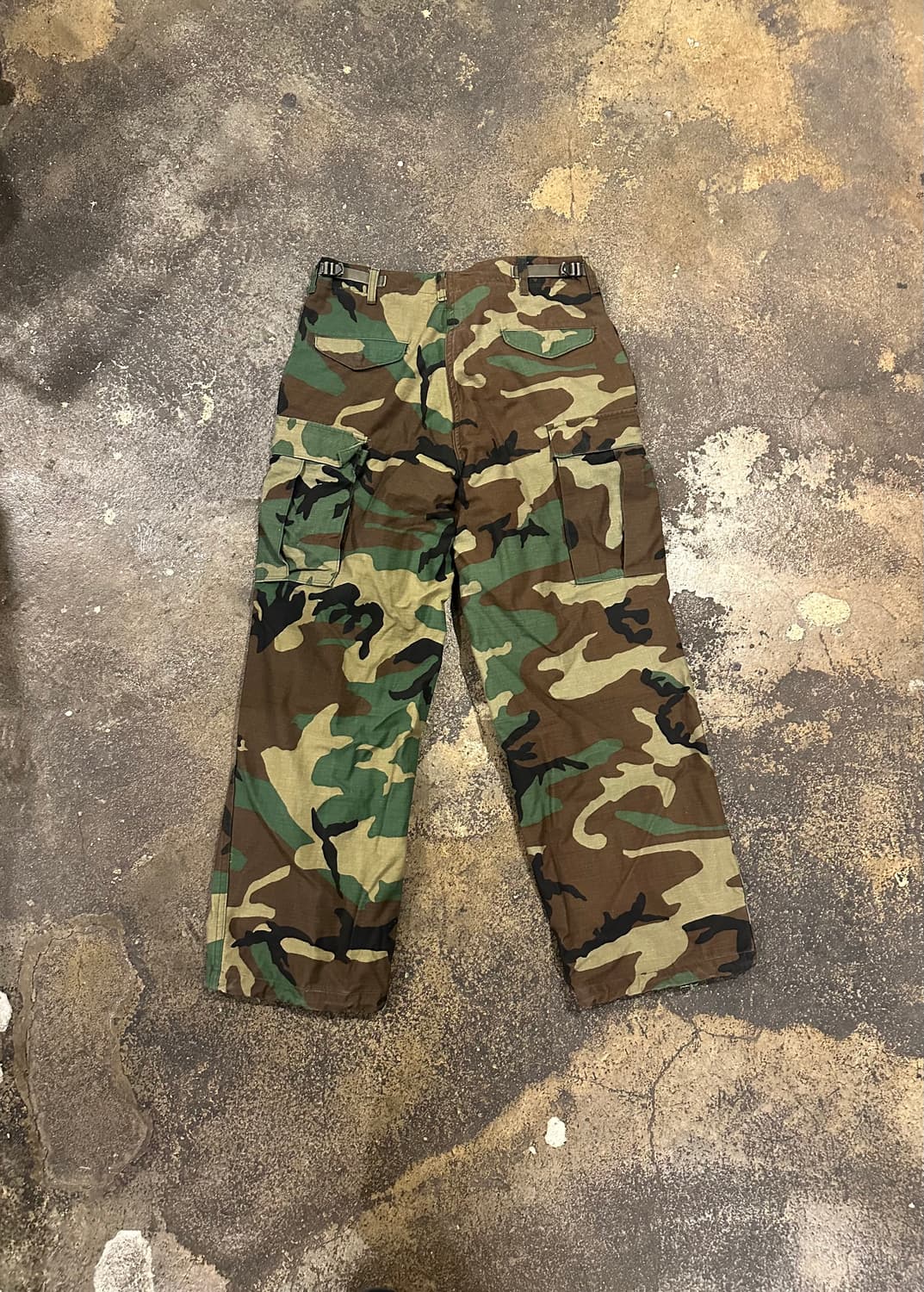 빈티지 80s M65 우드랜드 필드 팬츠 상품이미지2