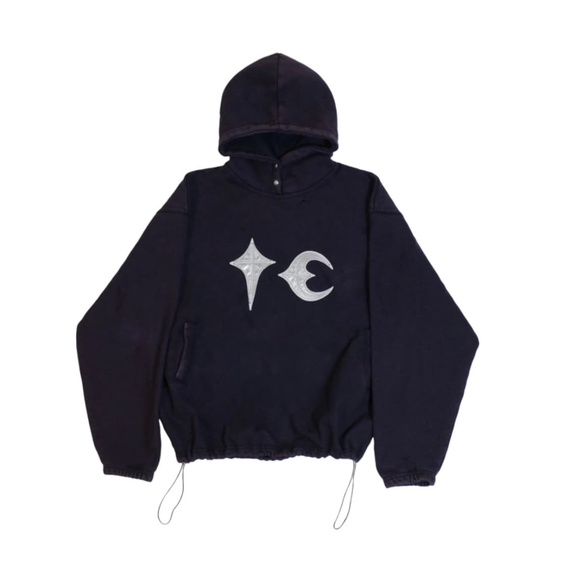 떠그클럽 락 후디 네이비 상품이미지1