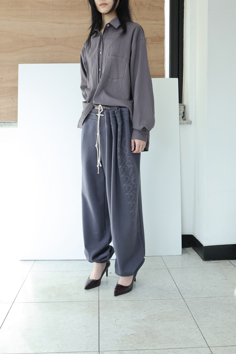 울리카 상투스 curtain jersey pants 상품이미지2