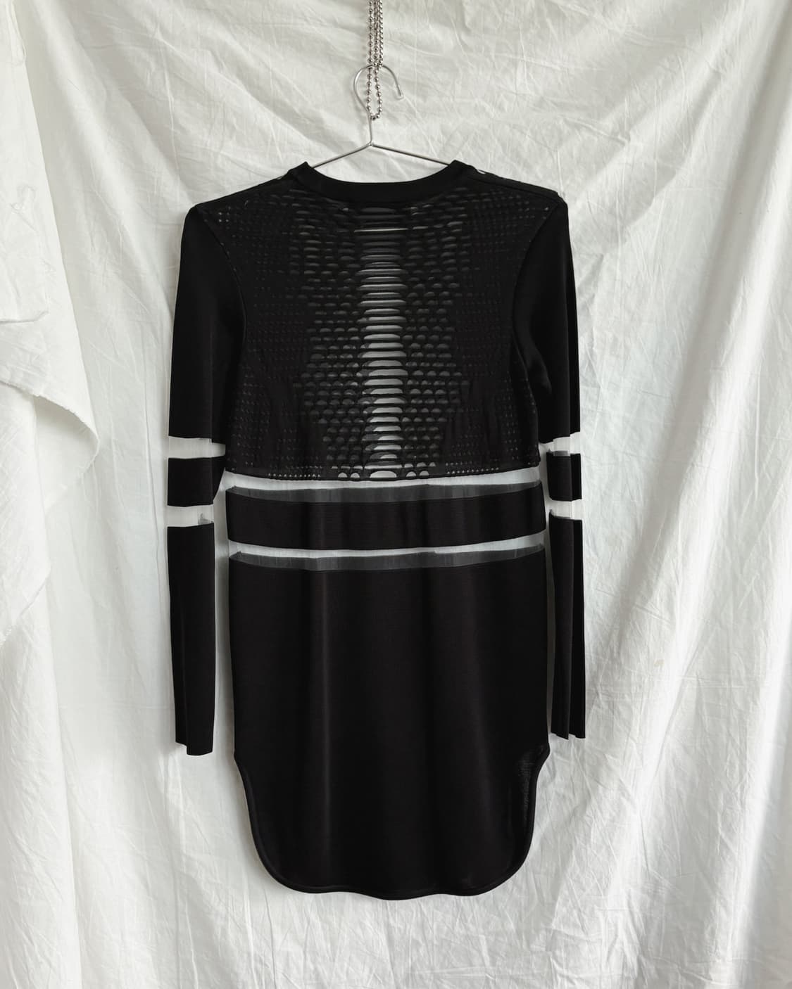 알렉산더왕 x h&m 플로팅 시스루 미니 원피스 상품이미지7