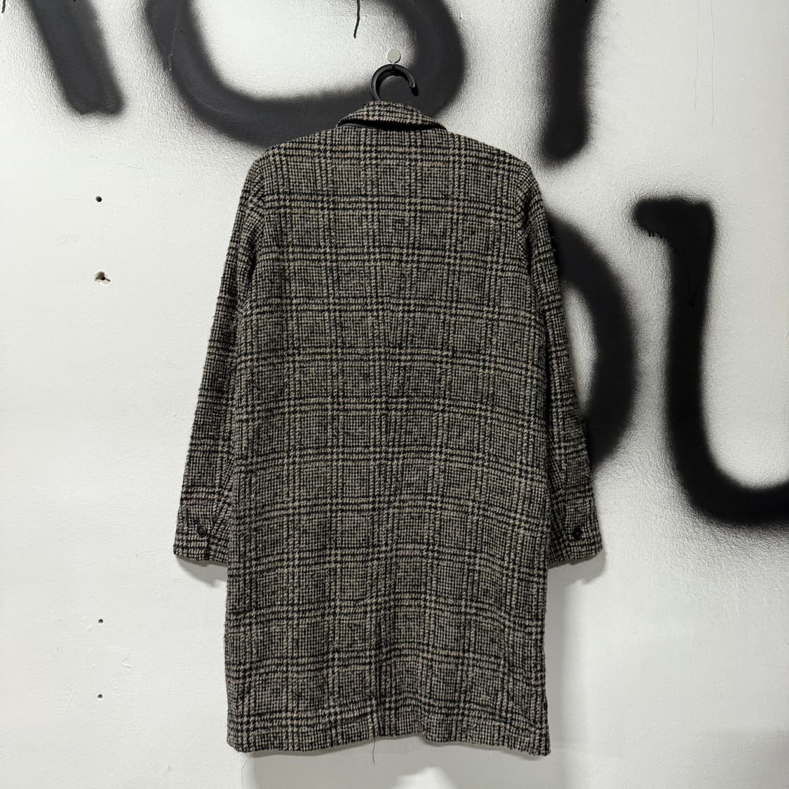 마르코 폴로 울 & 알파카 혼방 체크 롱 코드 상품이미지2