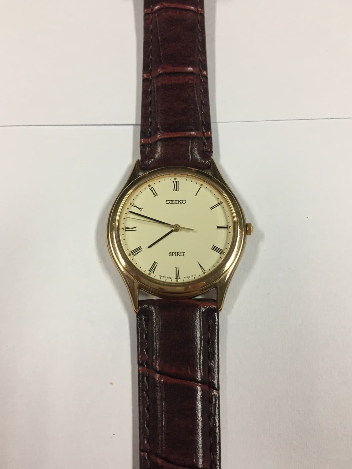 90s seiko spirit roman quartz gold 상품이미지5