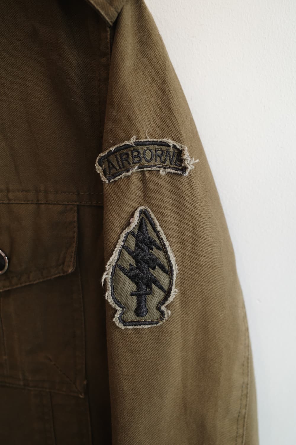 Japan brand 밀리터리 패치워크 자켓 상품이미지6