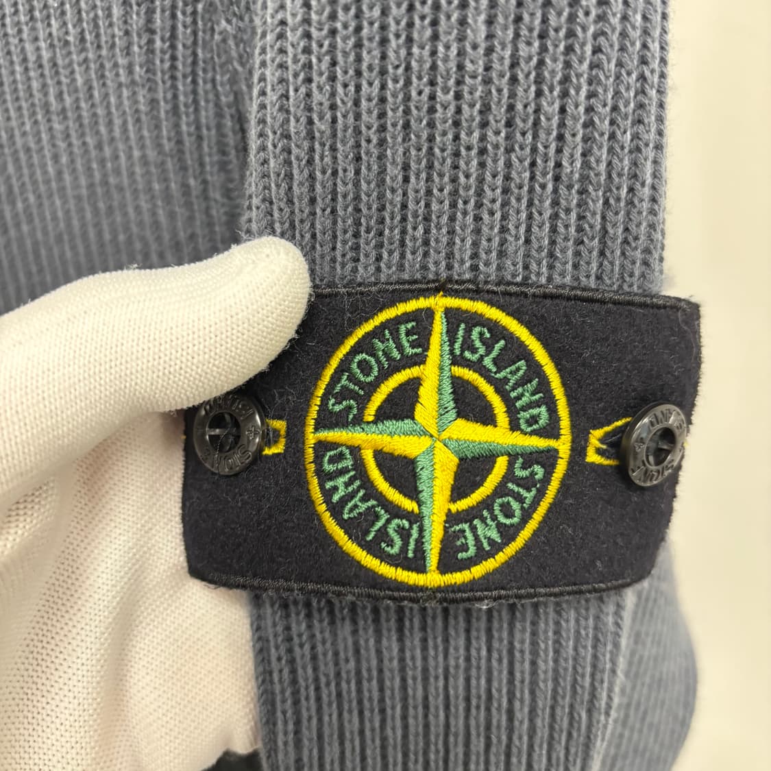 [L]스톤아일랜드 골지 니트집업 상품이미지2