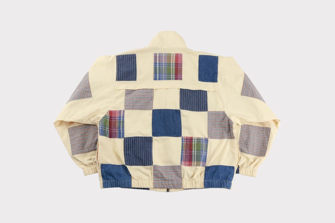 [여성 S] 80's 코렛 시티블루 패치워크 블루종 자켓 상품이미지5
