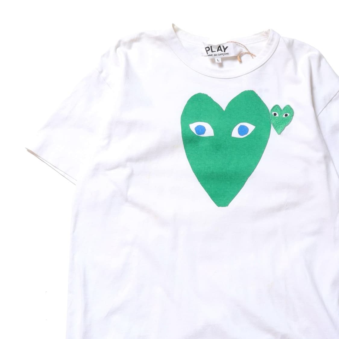 꼼데가르송Comme des Garcons Play logo T-shirt 상품이미지2