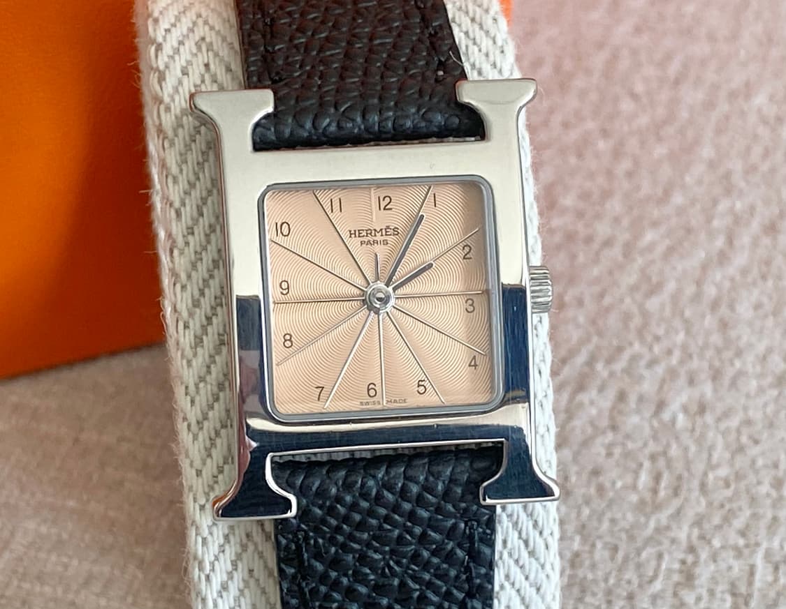 에르메스 H아워 1.210 인디핑크 여성용 쿼츠 PM 사이즈 상품이미지1