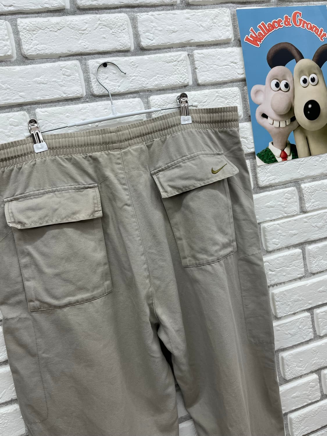 나이키 빈티지 베이지 팬츠-XL 90 상품이미지5